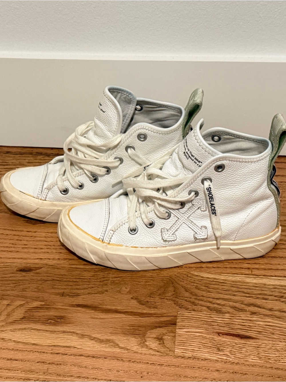 Off-White White High-Top Sneakers
